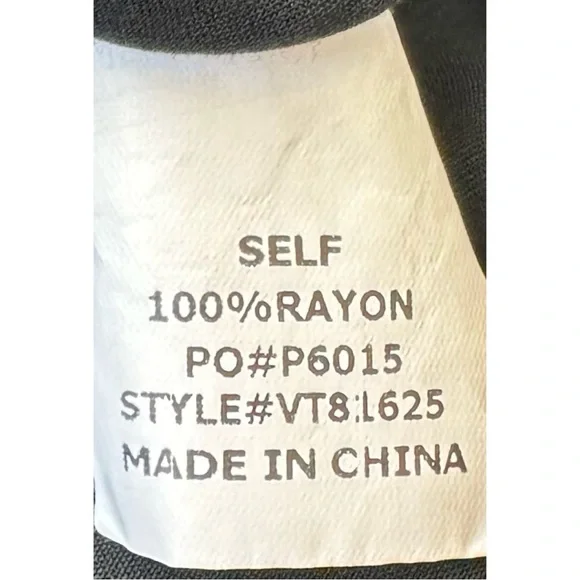 Vine & Love Black Button Up Dolman Short Sleeve Maternity Top - Picture 17 of 17